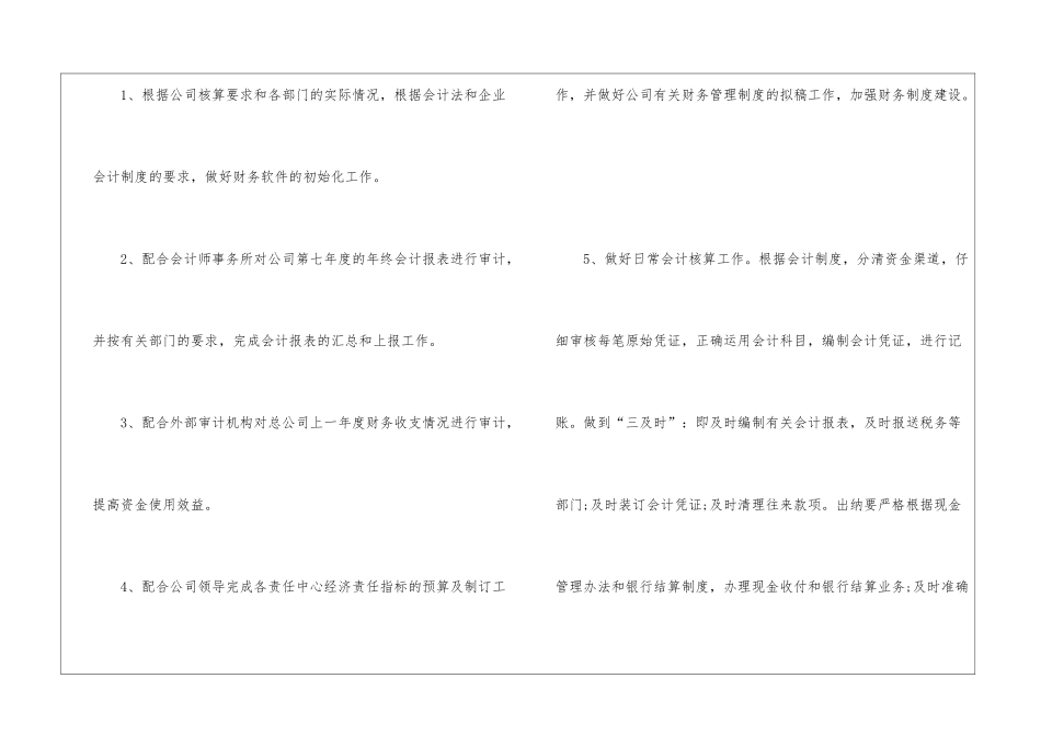 2024年财务部年度工作计划范文5篇_第2页