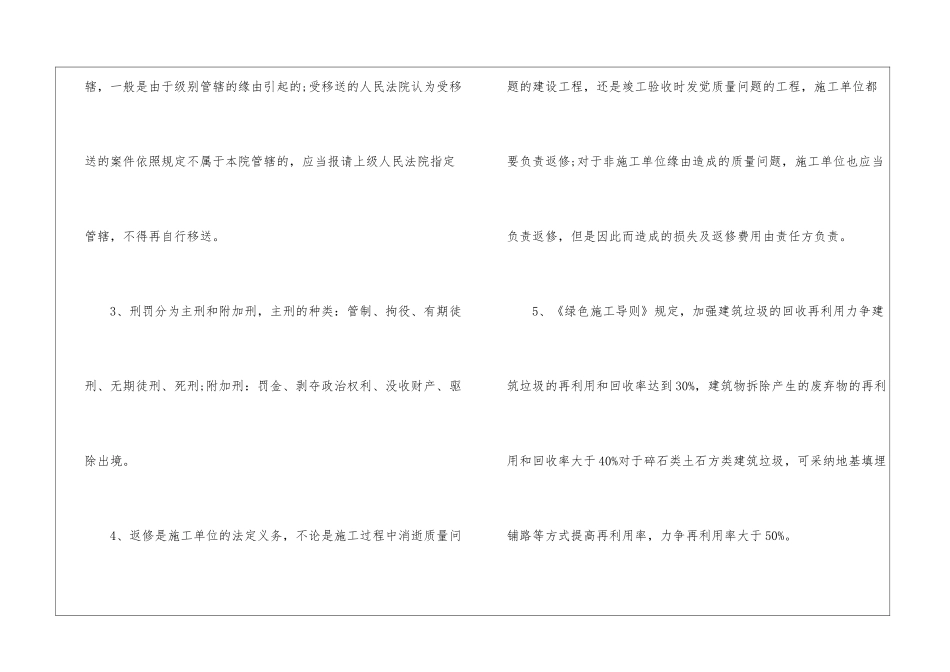 2024年贵州二级建造师考试《工程法规》关键知识点精选_第2页