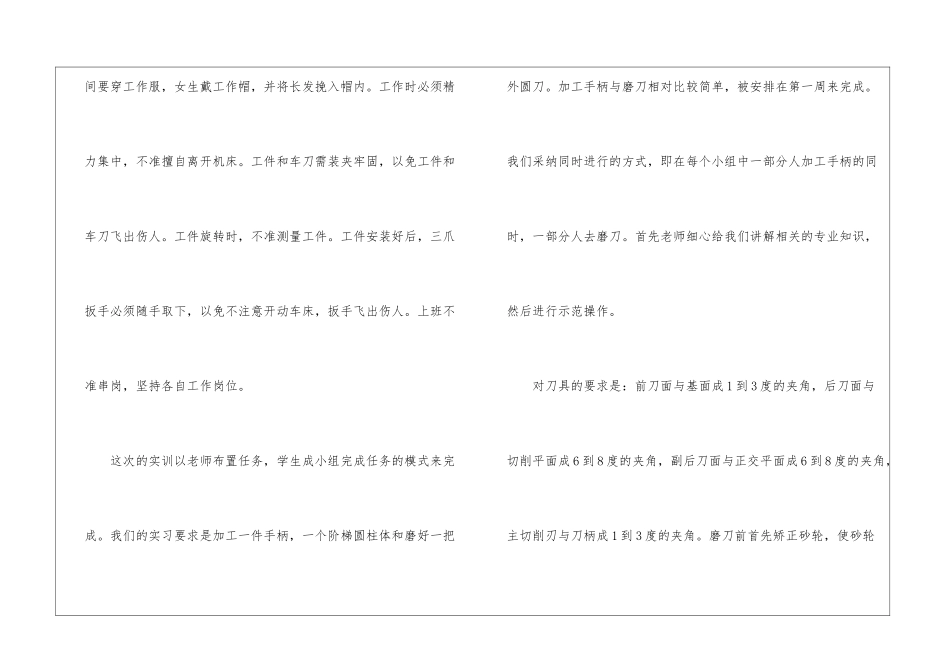 2024年车间实习报告_第2页