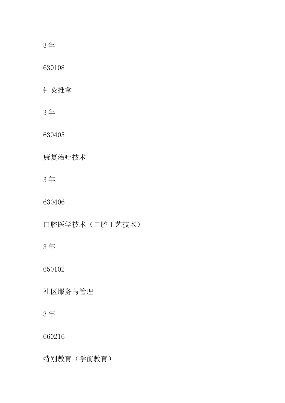 2024年辽宁特殊教育师范高等专科学校招生简章-招生专业_第3页