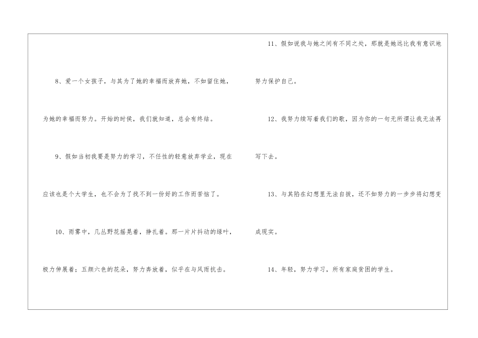 2024年通用励志语句摘录95句_第3页