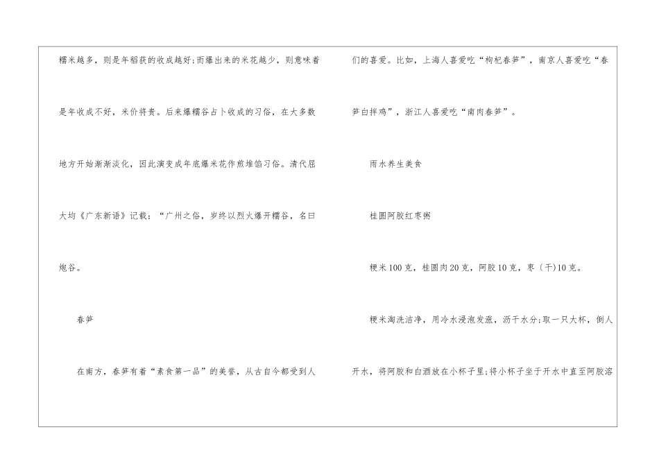 2024年雨水节气吃什么传统美食_第2页