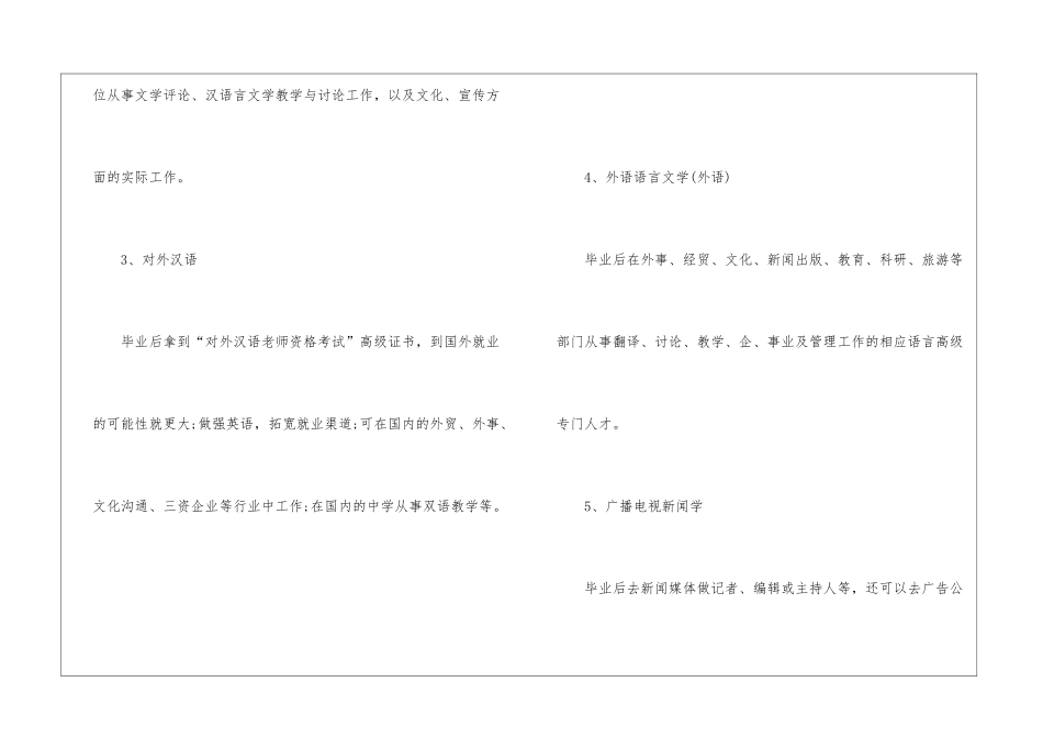 2024年高考女生文科生热门专业推荐-女生文科专业排行榜_第3页