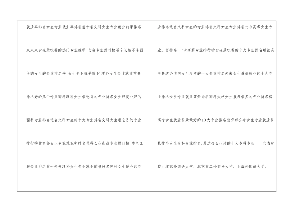 2024年高考女生专业就业率排名-十大最适合女生的大学专业_第2页