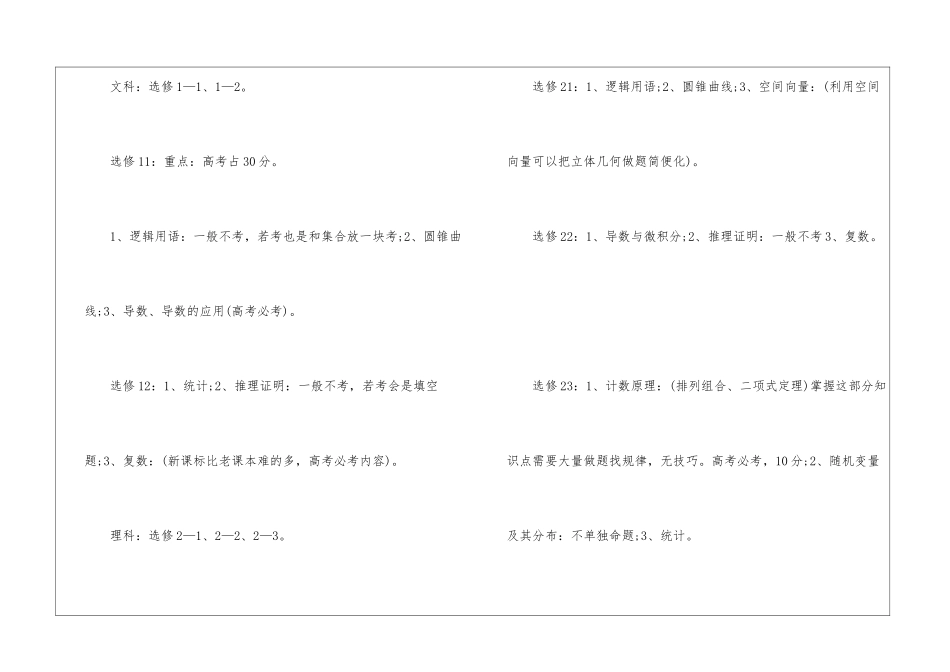 2024年高考数学考点归纳总结_第3页