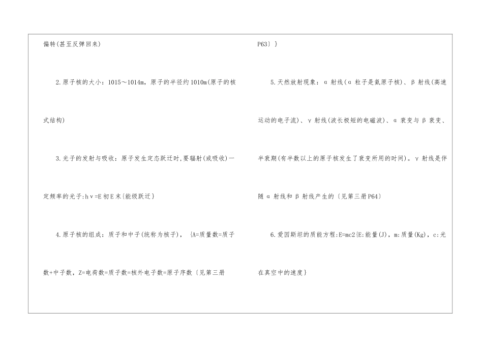 2024年高考物理常用的公式知识点总结最新_第3页