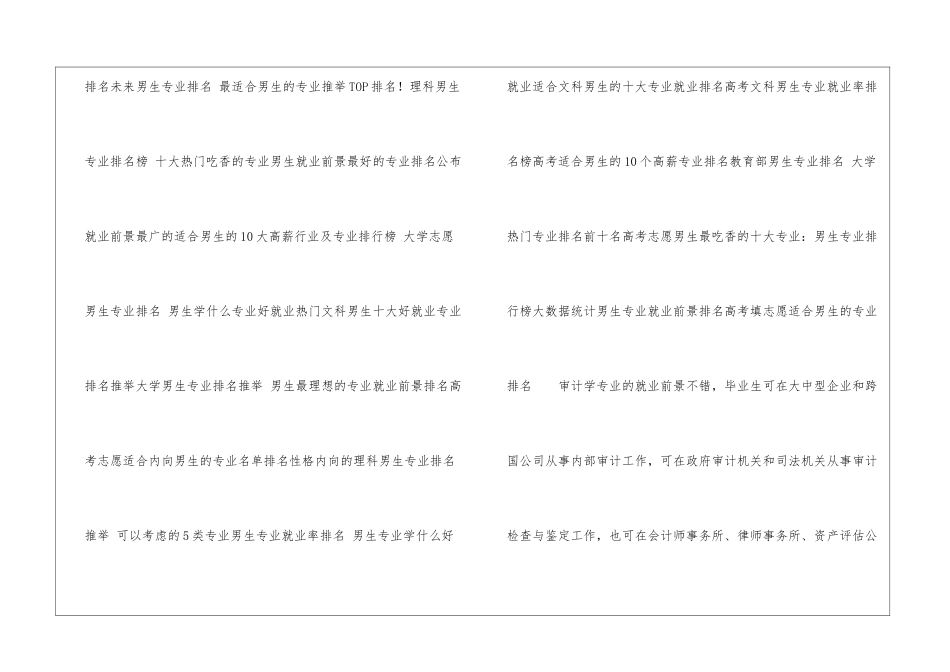 2024年高考理科男生专业排名-该如何选大学_第2页