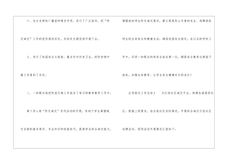 2024应急救灾工作总结_第3页