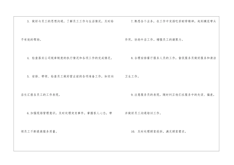 2024店长助理年度工作总结_第2页