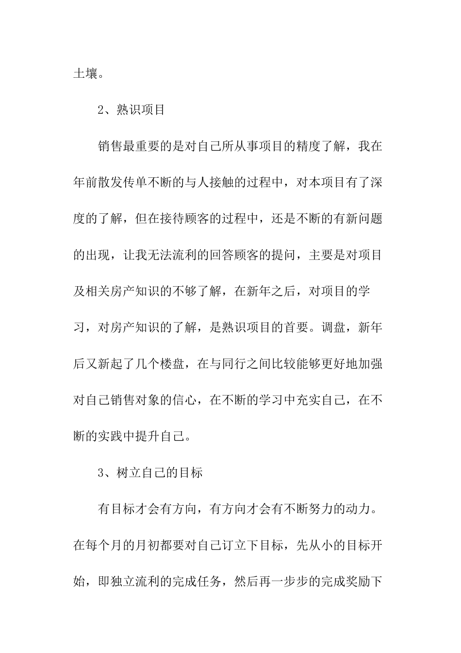 2024房产销售工作计划_第2页