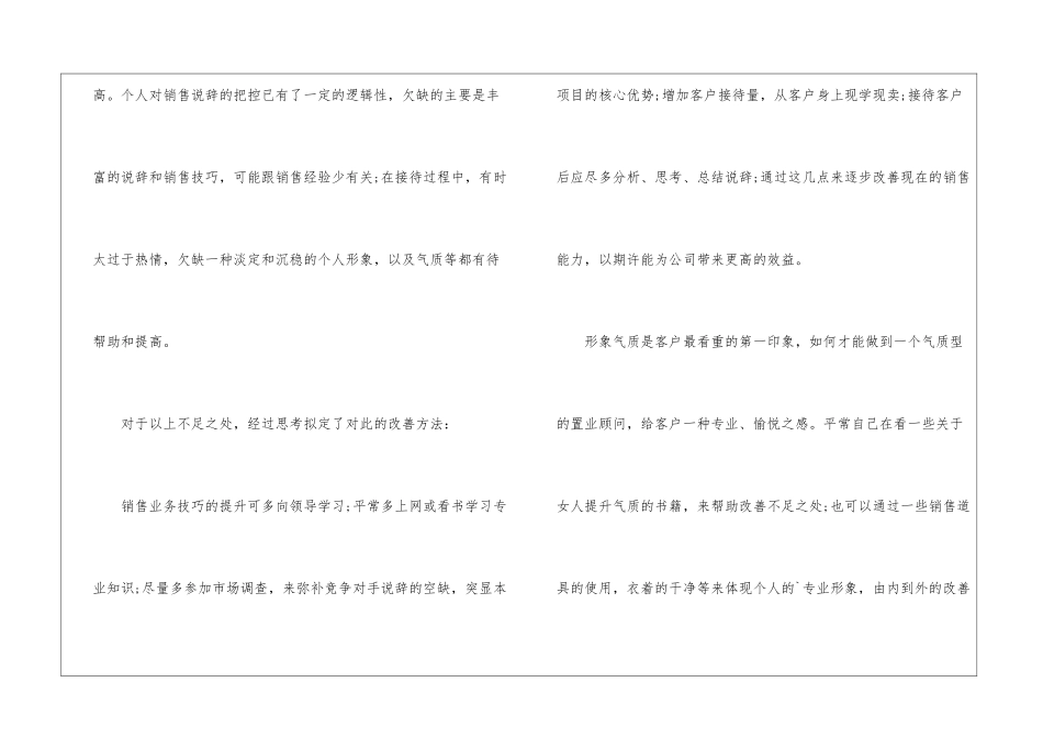 2024房地产业务员工作总结_第2页