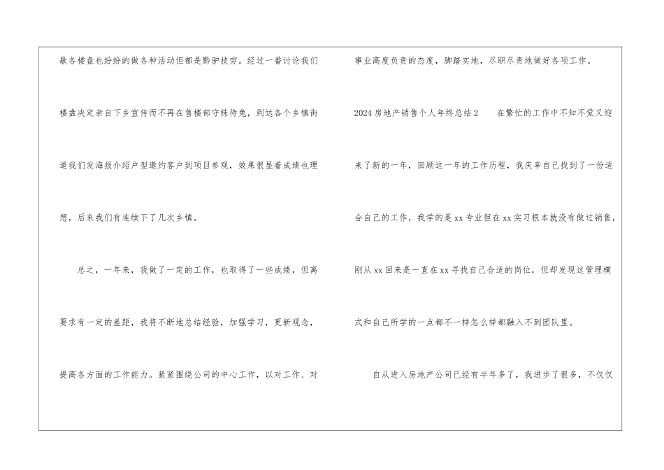2024房地产销售个人年终总结_第3页