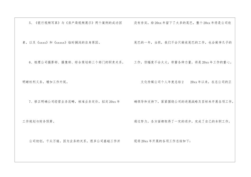 2024文化传媒公司个人年度总结_第3页