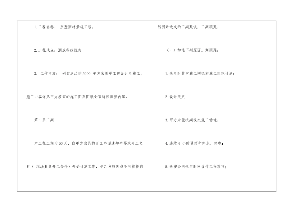 2024景观工程施工合同范本_第2页