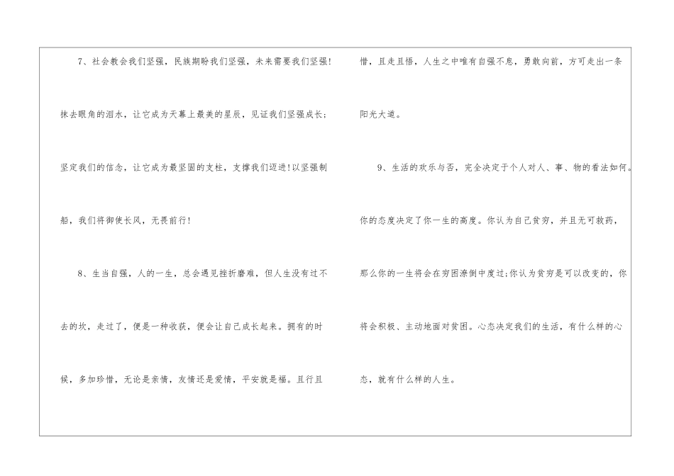 2024最新励志向上语句_第3页