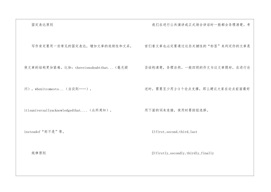 2024最新英语四级写作技巧分享_第3页
