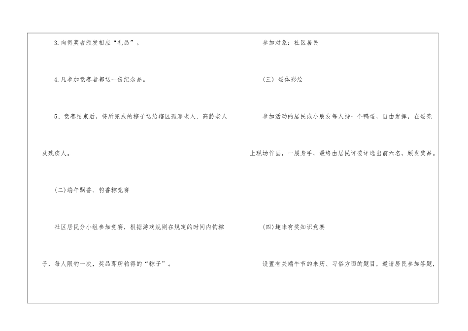 2024社区端午节活动策划方案五篇_第3页