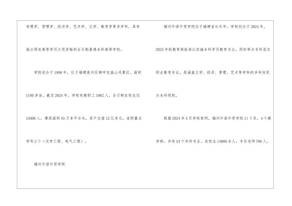 2024福建最好的民办大学名单及排名_第3页