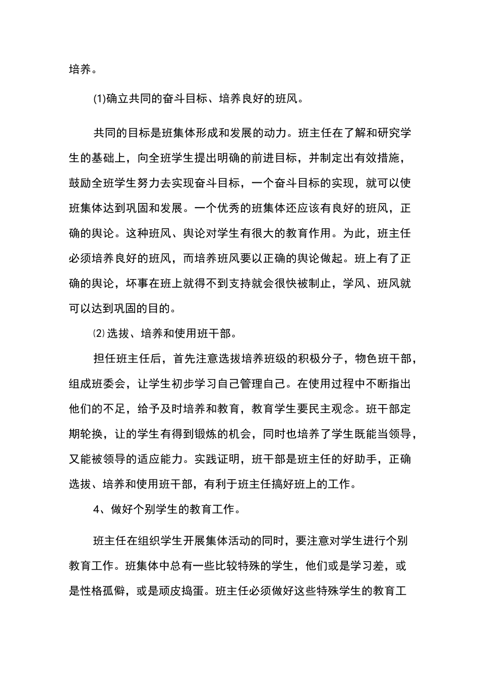 班主任日常工作计划_第3页