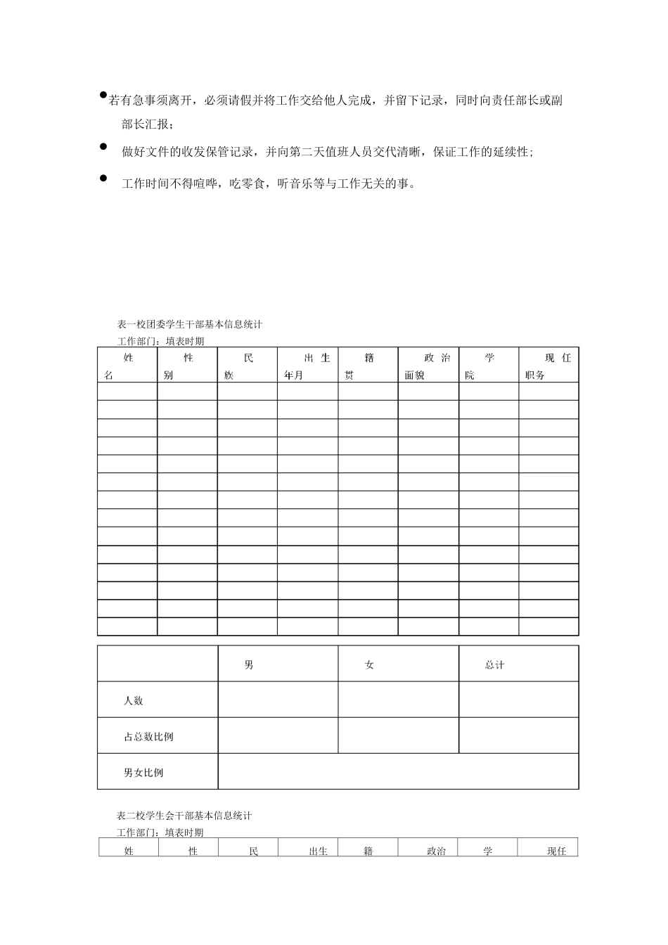 值班制度及值班表_第2页