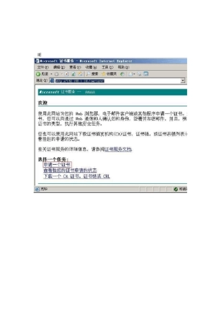 Windows CA 证书服务器配置(二) —— 申请数字证书