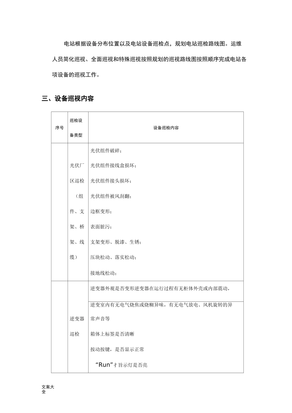 光伏电站巡检方案设计_第2页