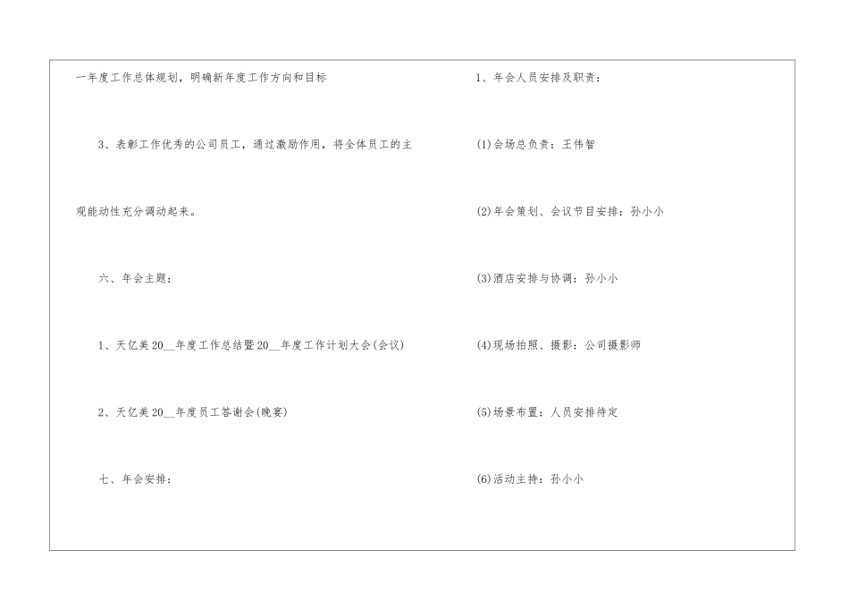 2024经典年会活动策划5篇_第2页