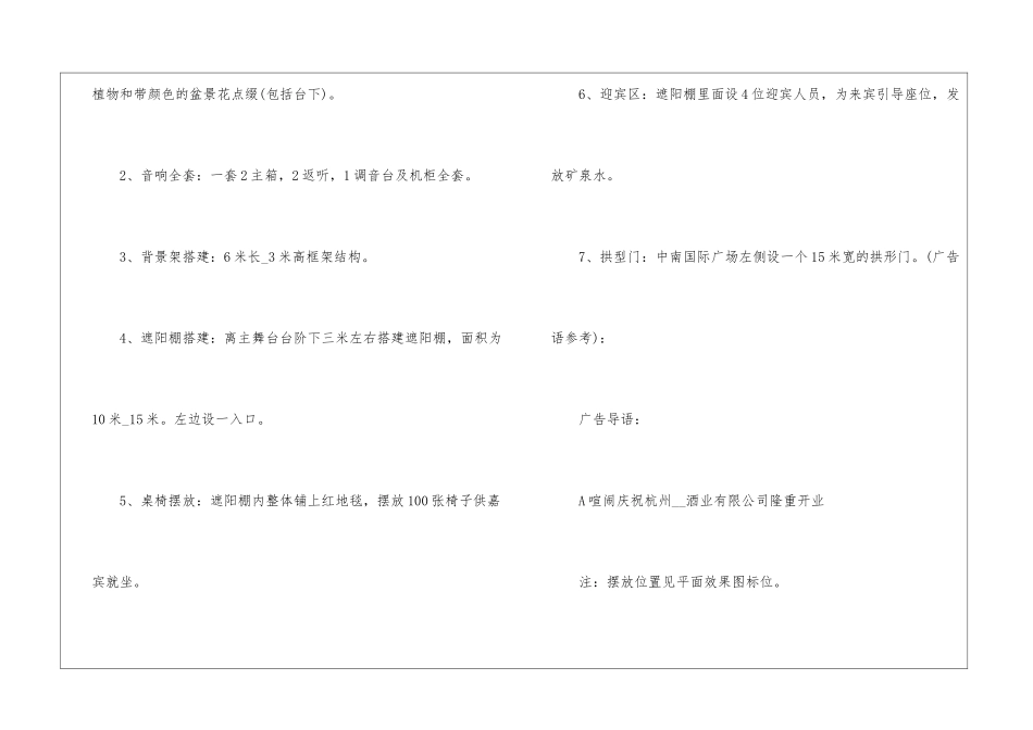 2024经典新店开业促销活动方案_第3页