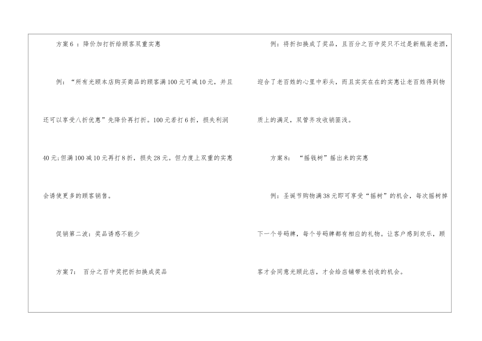 2024经典新品促销方案5篇_第3页