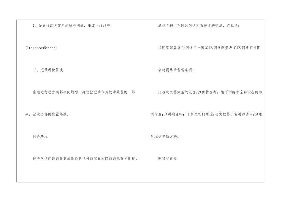 2024网络管理员考试复习要点：故障处理方法_第3页