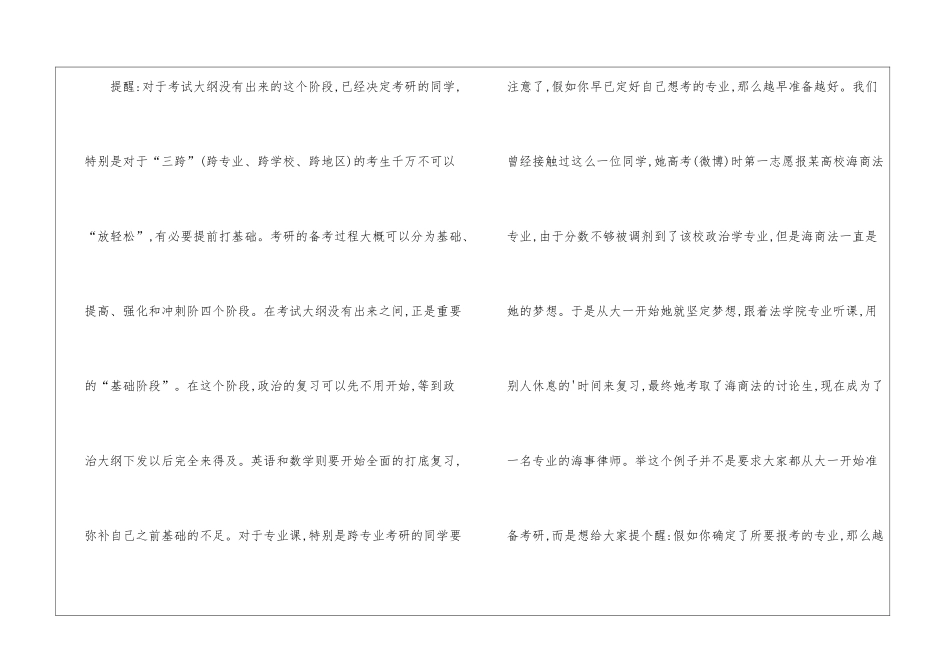 2024考研必经的20个重要阶段及注意事项_第3页