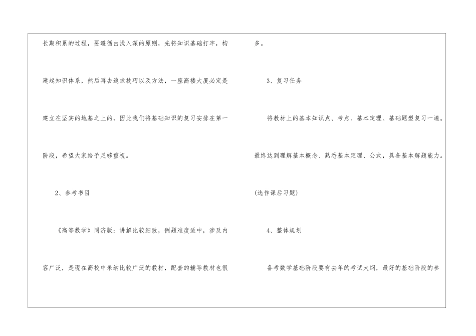 2024考研数学复习指导_第2页