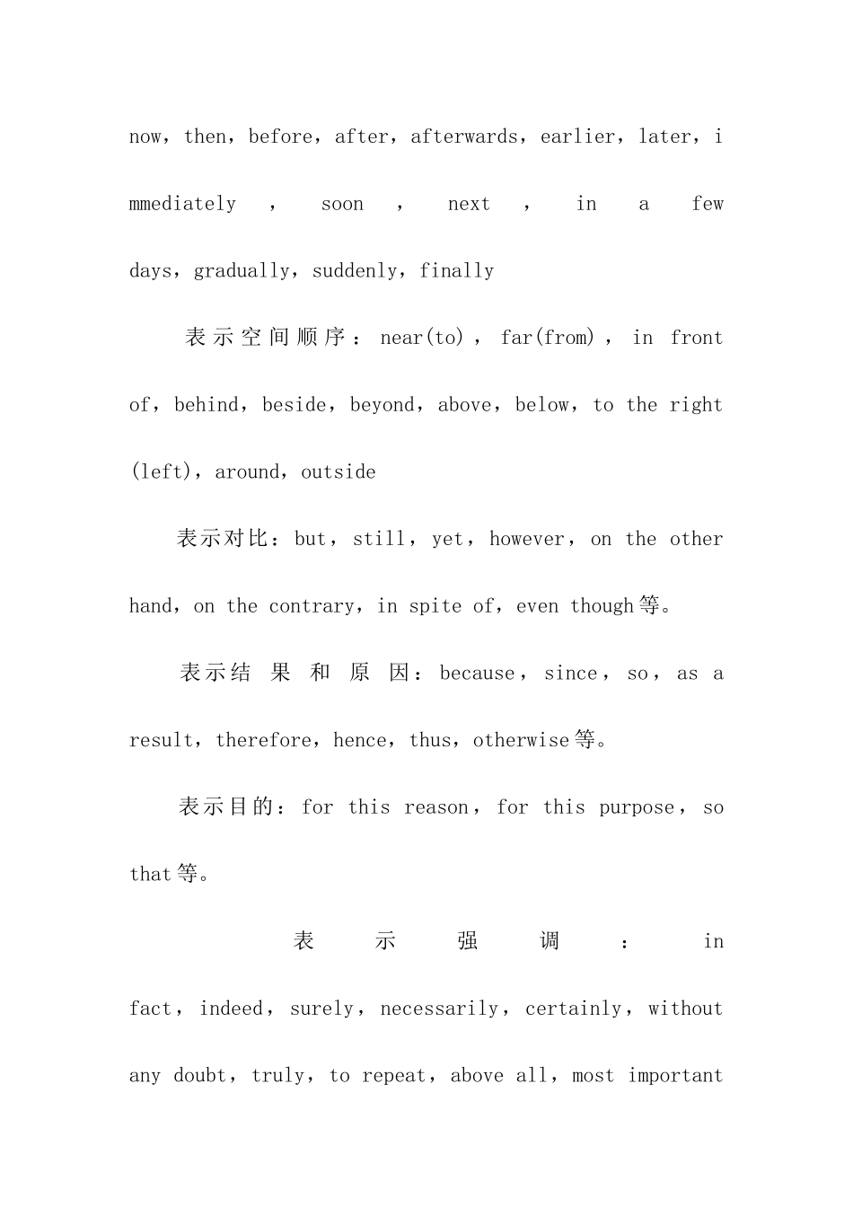 2024考研英语-逻辑衔接词用法总结_第2页