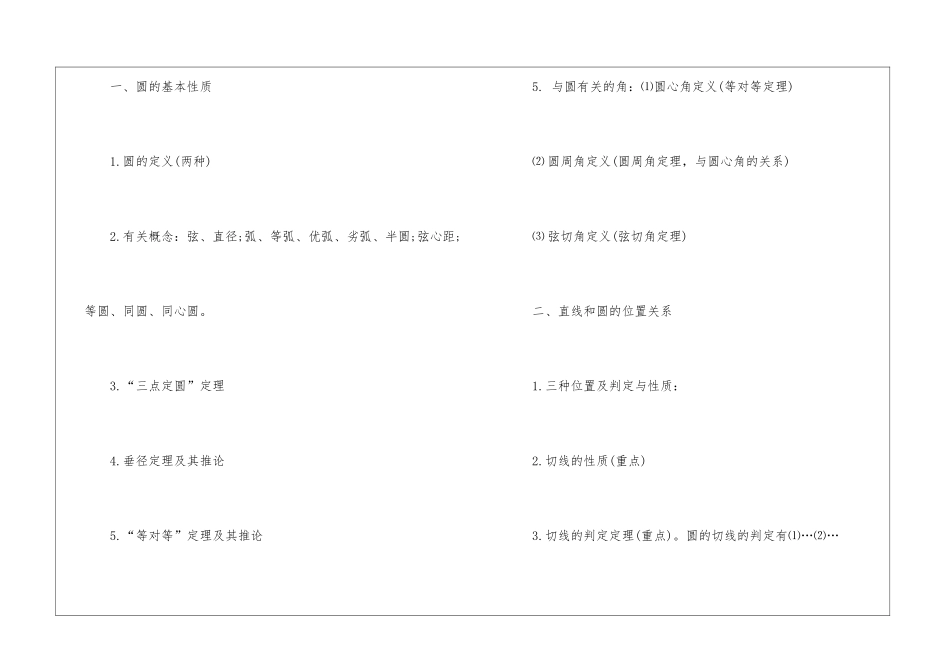2024苏州市中考数学核心考点_第3页