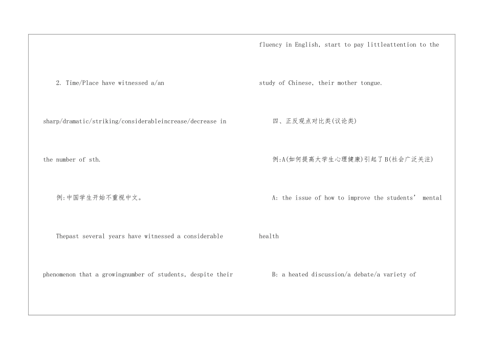 2024英语四级高分写作技巧分享_第3页