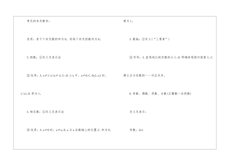 2024莱芜初中数学考点_第2页