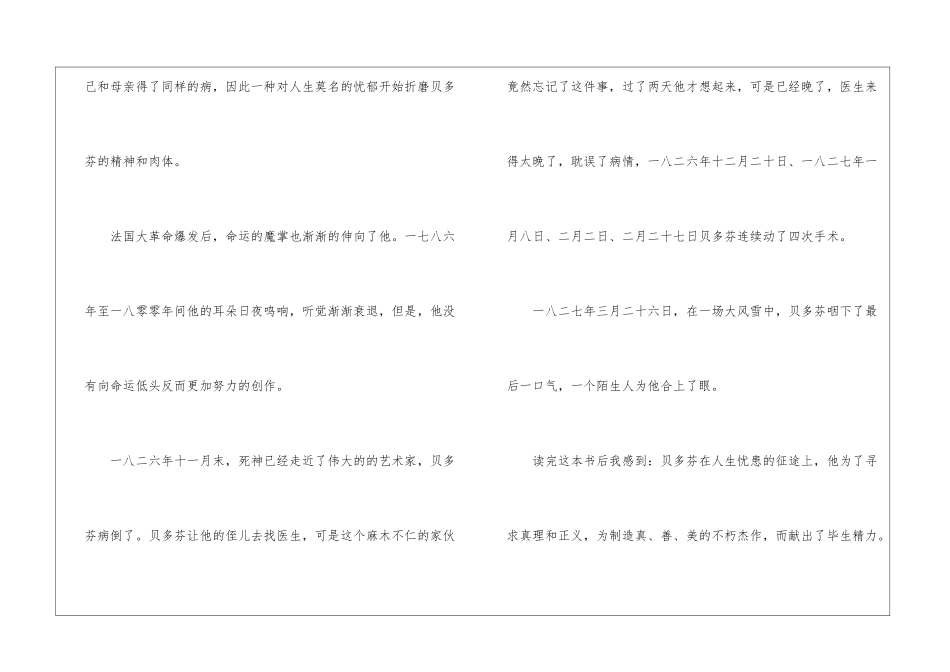 2024贝多芬传读书笔记600字_第2页