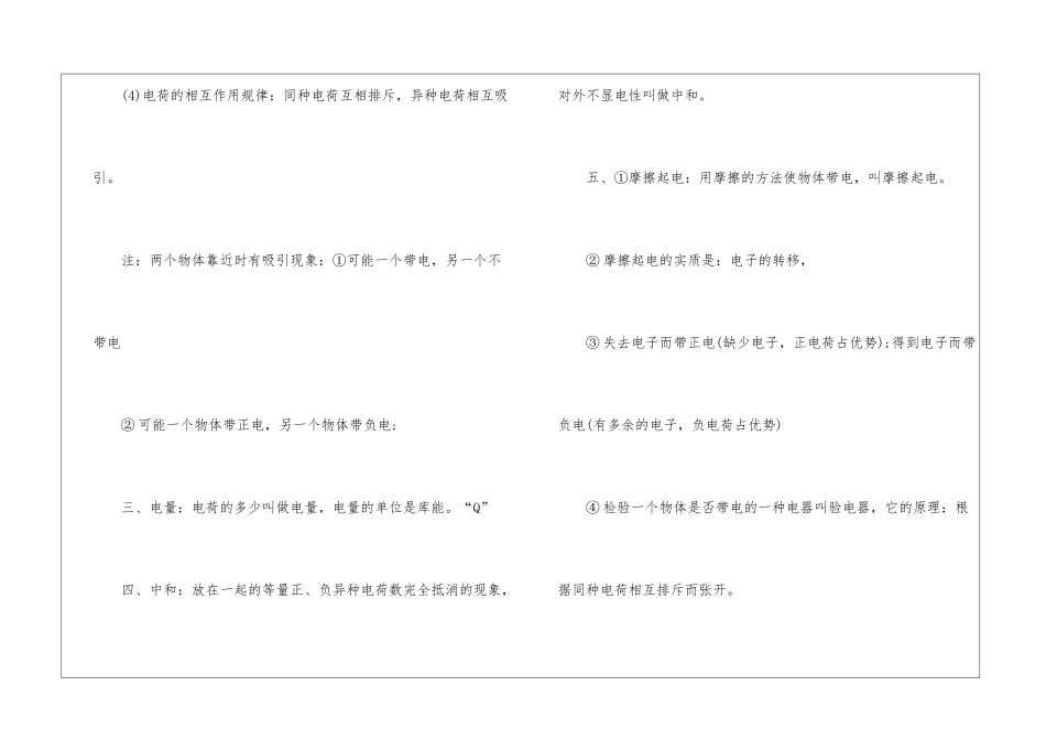 2024贵阳中考物理考点总结_第2页