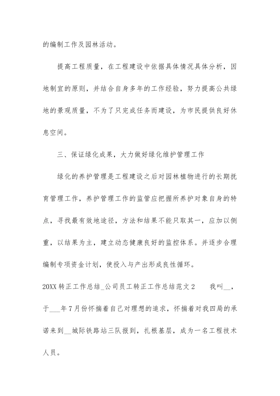 2024转正工作总结_第3页