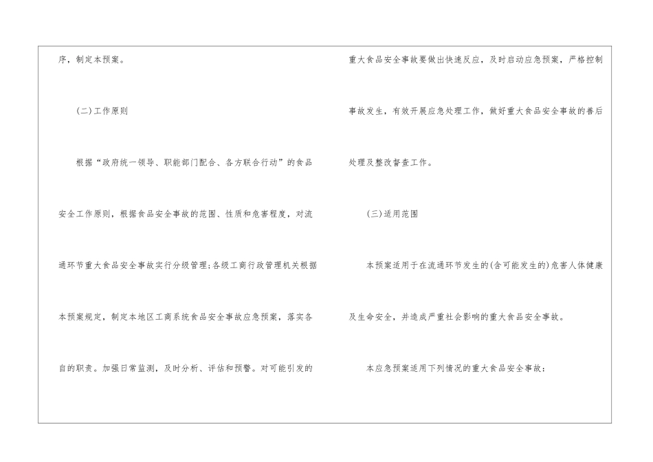 2024食品安全应急预案(通用7篇)_第2页