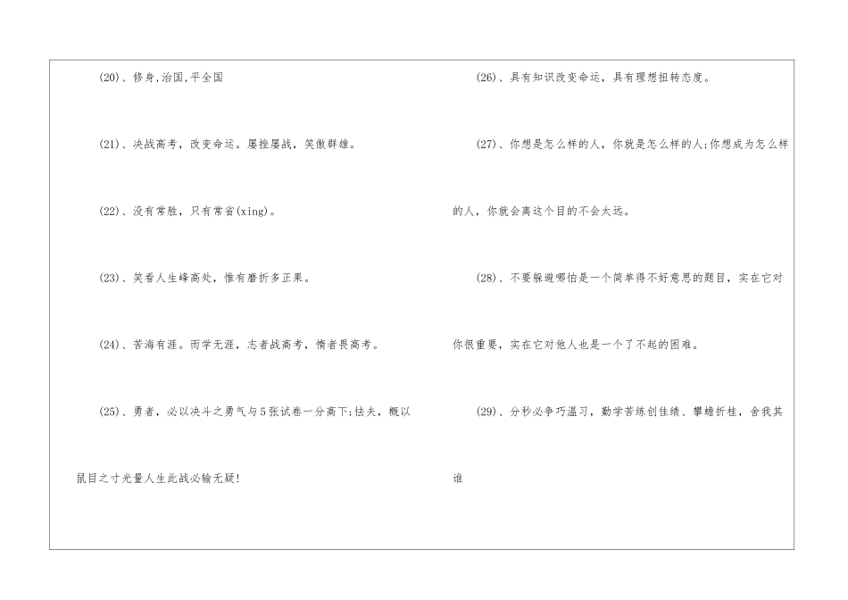 2024高三冲刺口号_第3页