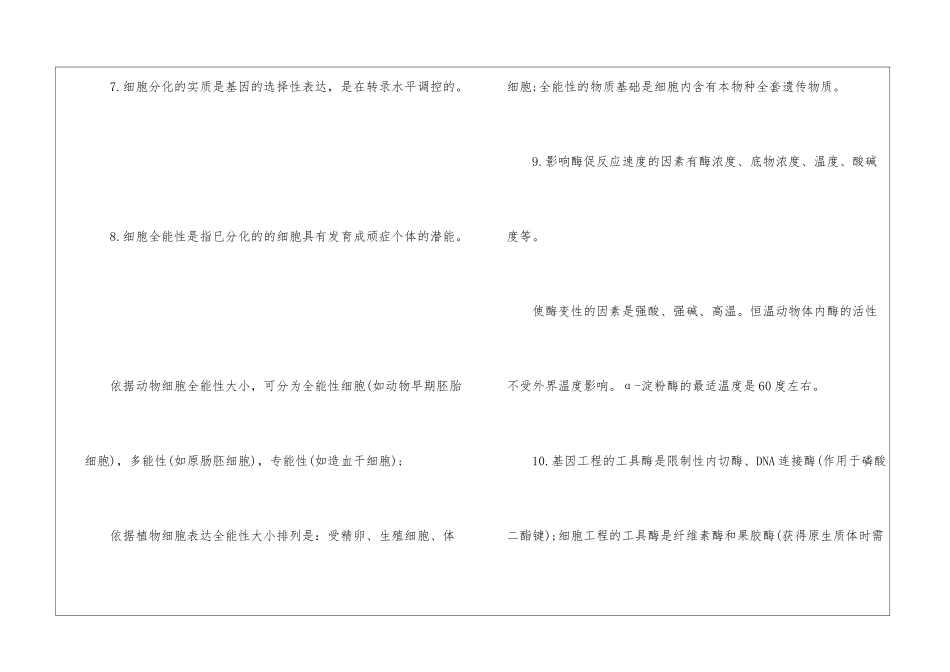 2024高中生物必考知识点最新_第3页