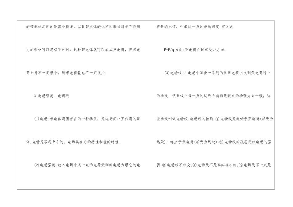 2024高考物理电场知识点_第2页