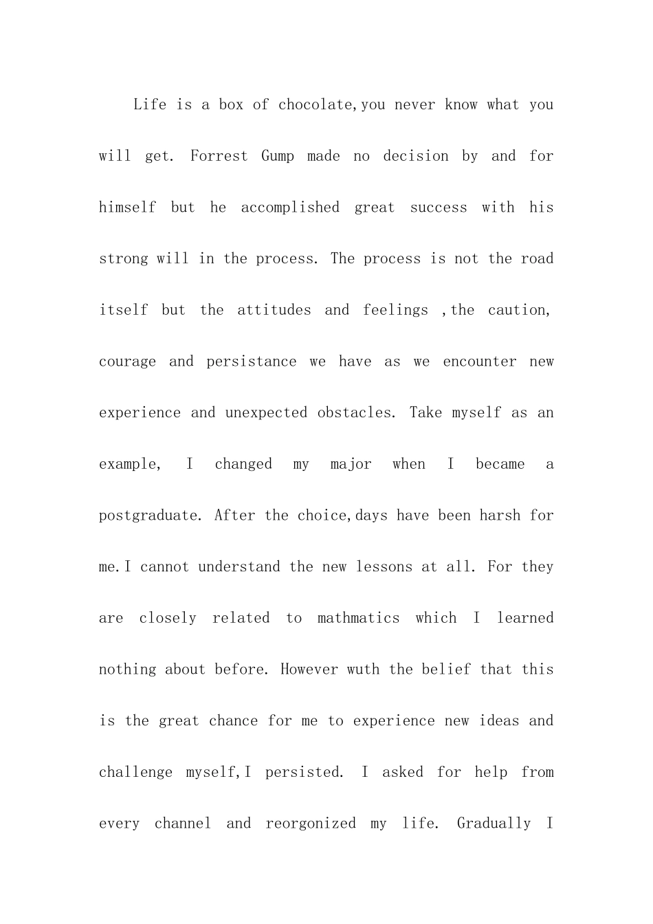 3分钟英语演讲稿_第2页