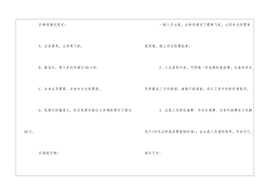 A集团公司差旅费报销管理规定--_第2页