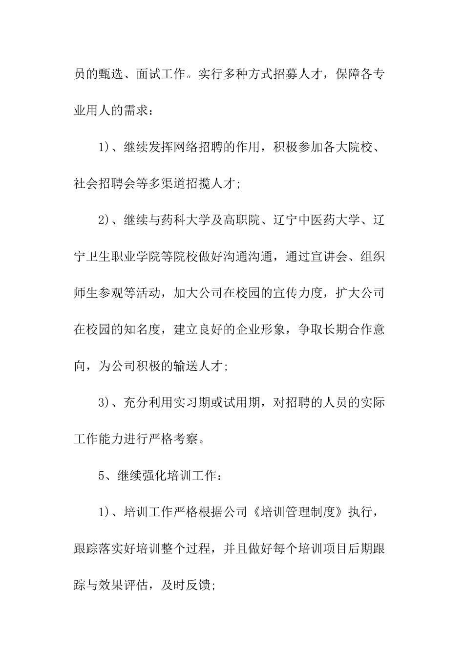 hr个人年度工作计划_第2页