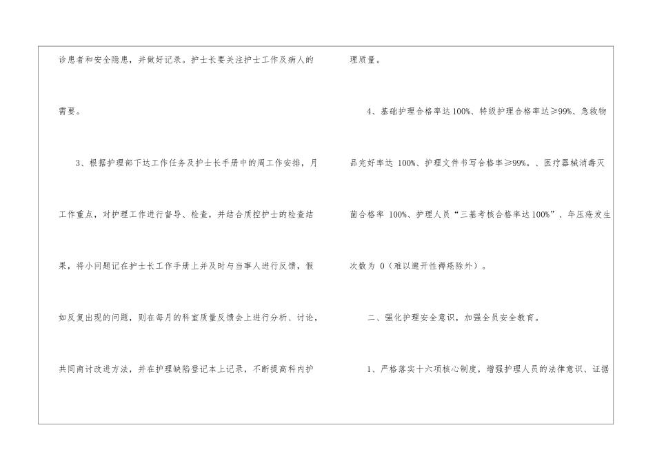 ICU专科护士工作计划-护士工作计划_第2页