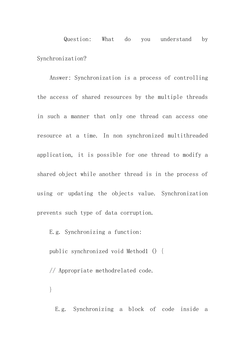 java英文面试笔试题_第2页