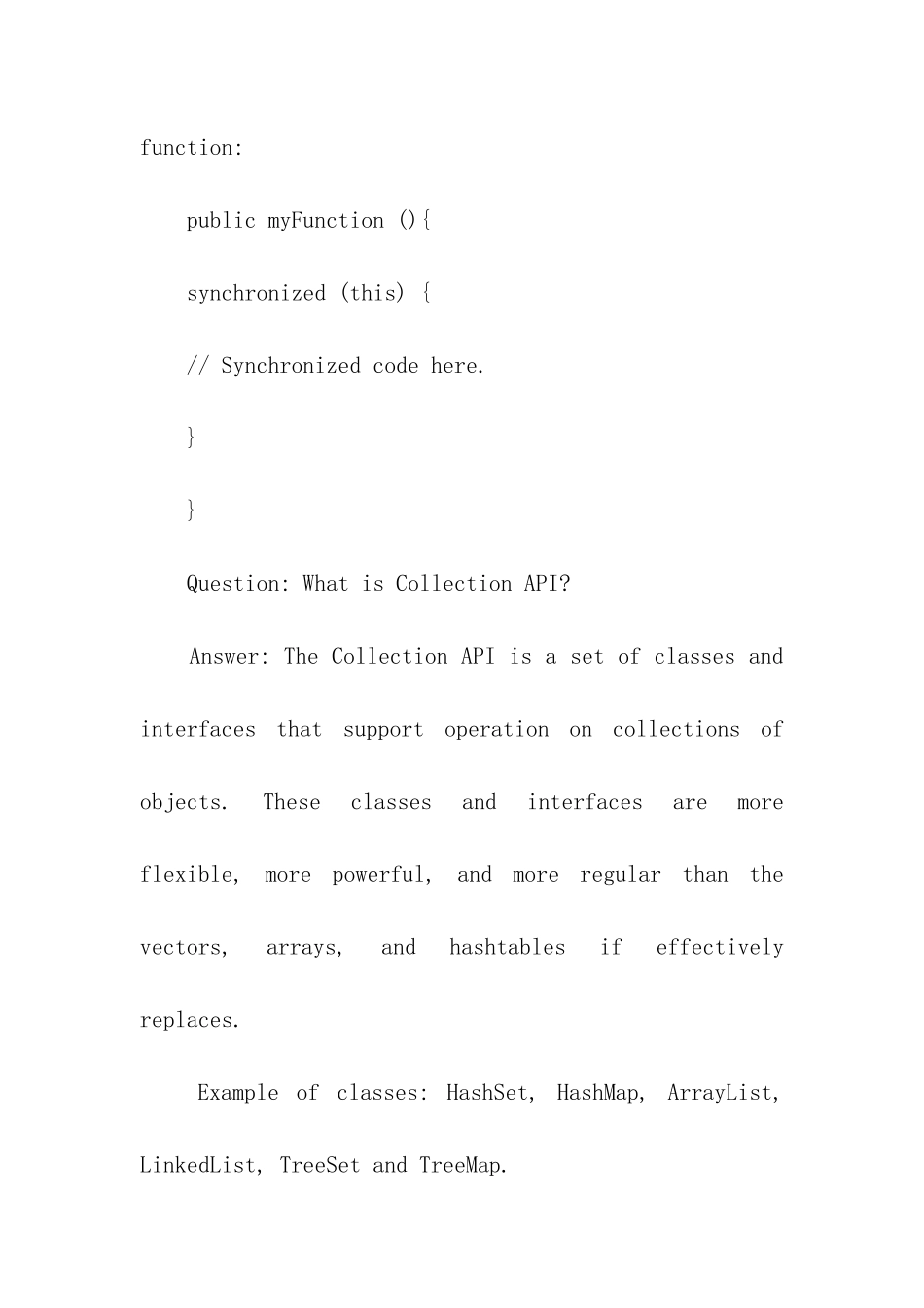 java英文面试笔试题_第3页