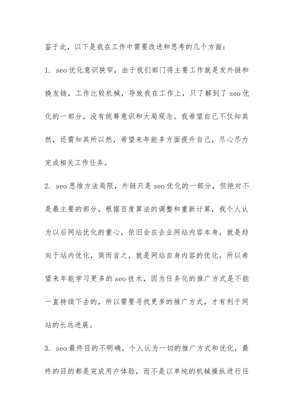 seo试用期工作总结-_第2页